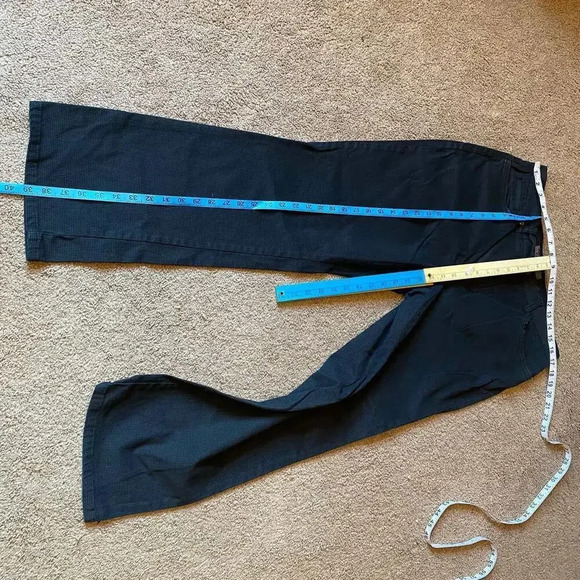 FDJ French Dressing Jeans Pants Gray Plaid Women Size 14P Pockets - Picture 3 of 6